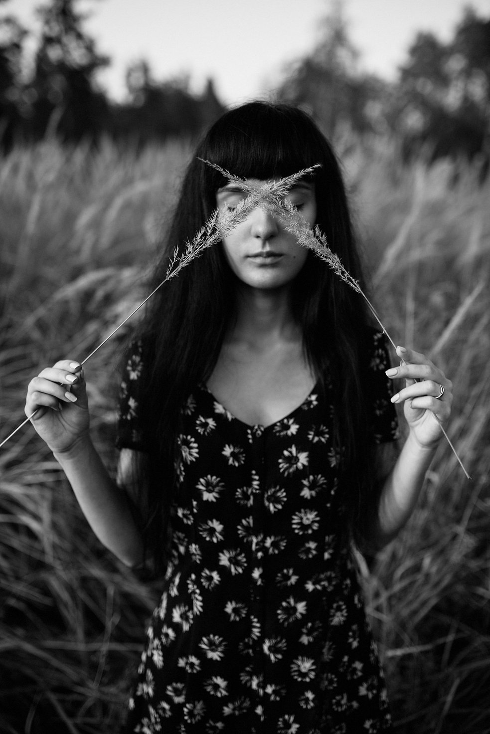 Monochrome Photo Of Woman 